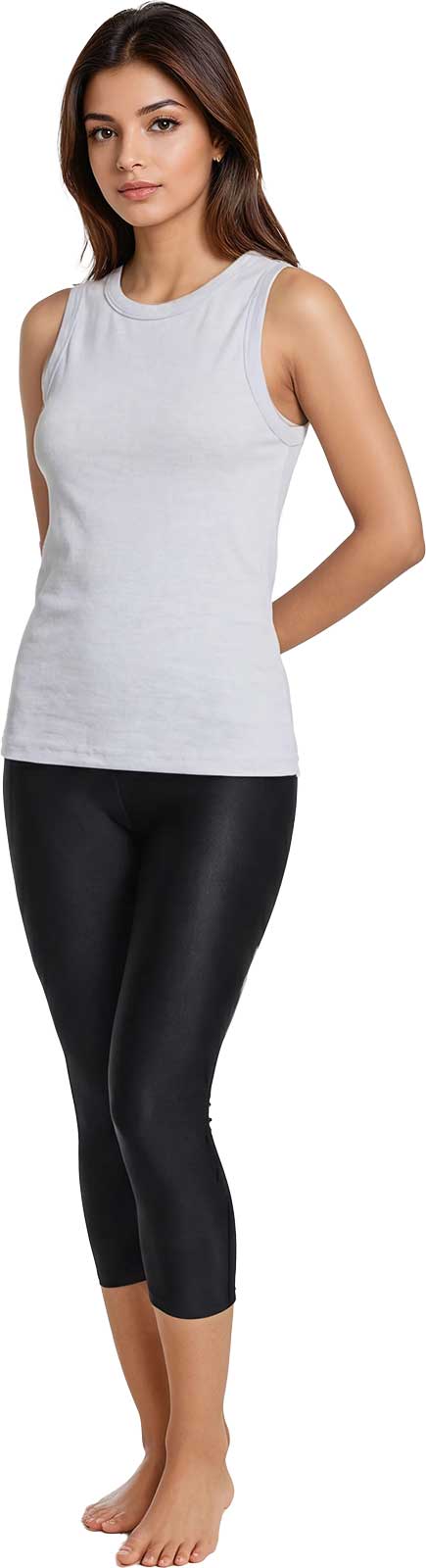 3/4 Lycra Caprihose bi-elestisch