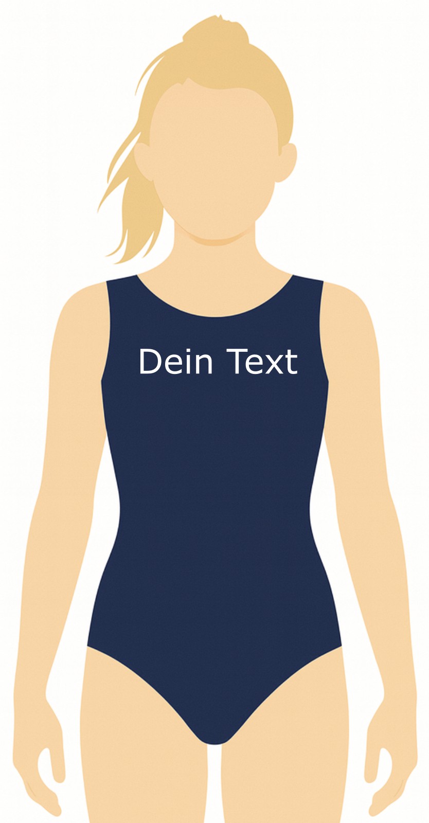 Turnanzug Body mit Namen aus Strasssteinen