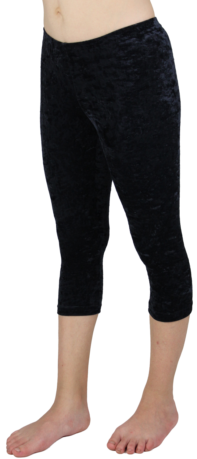 Crash-Samt Leggings bi-elestisch